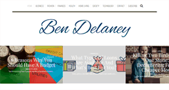 Desktop Screenshot of bendelaney.me