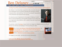 Tablet Screenshot of bendelaney.com